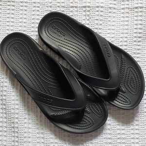 NWOT Crocs Black Iconic Comfort Mens Sandals